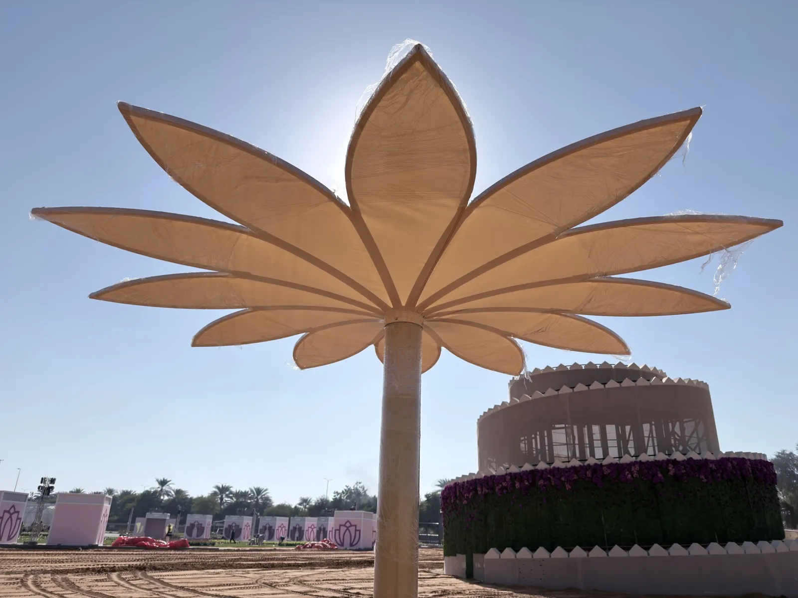 Flower Festival infrastructure · Canopy · daylight
