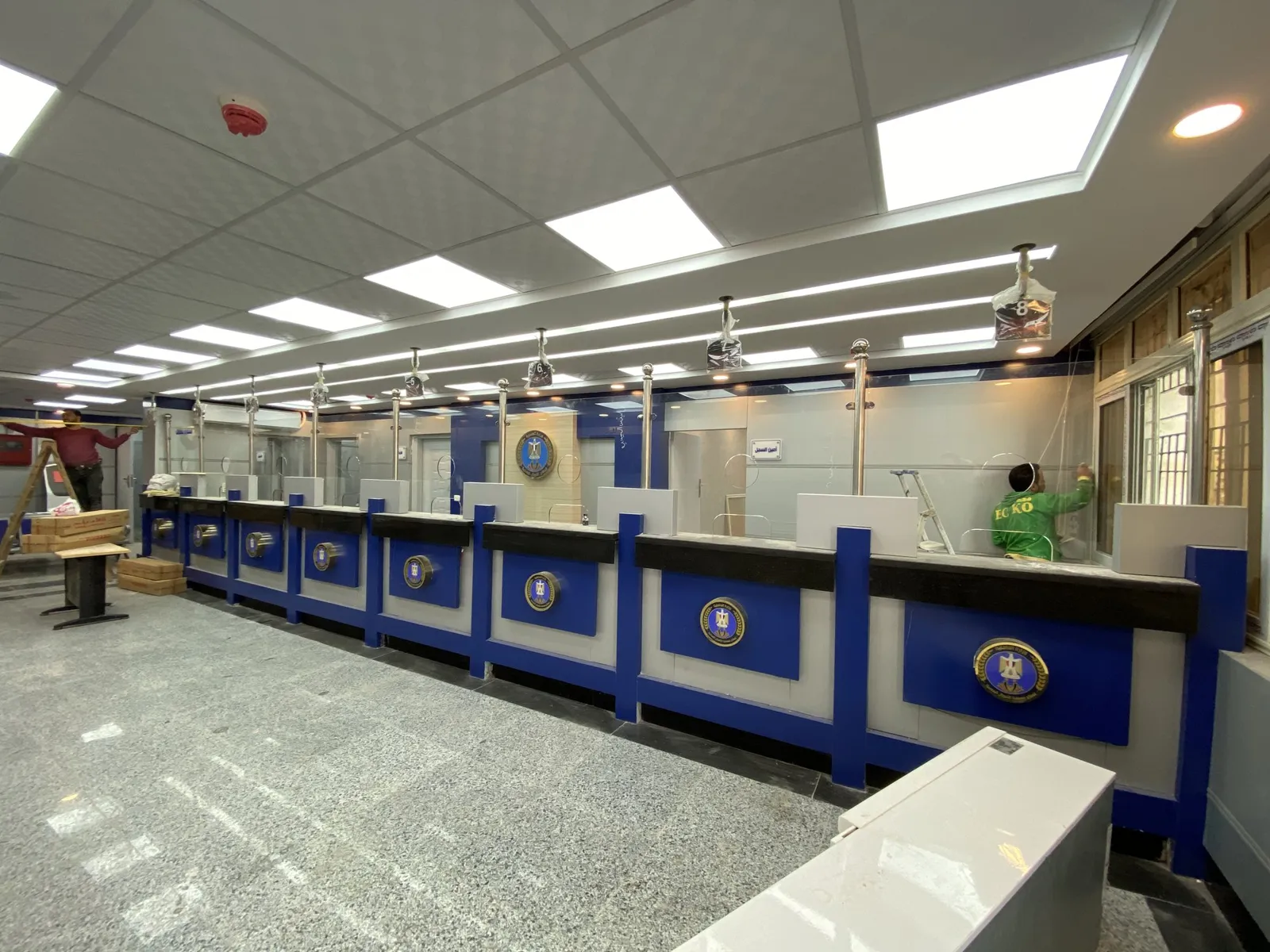 Participations · 1st October Civil Registry · interior