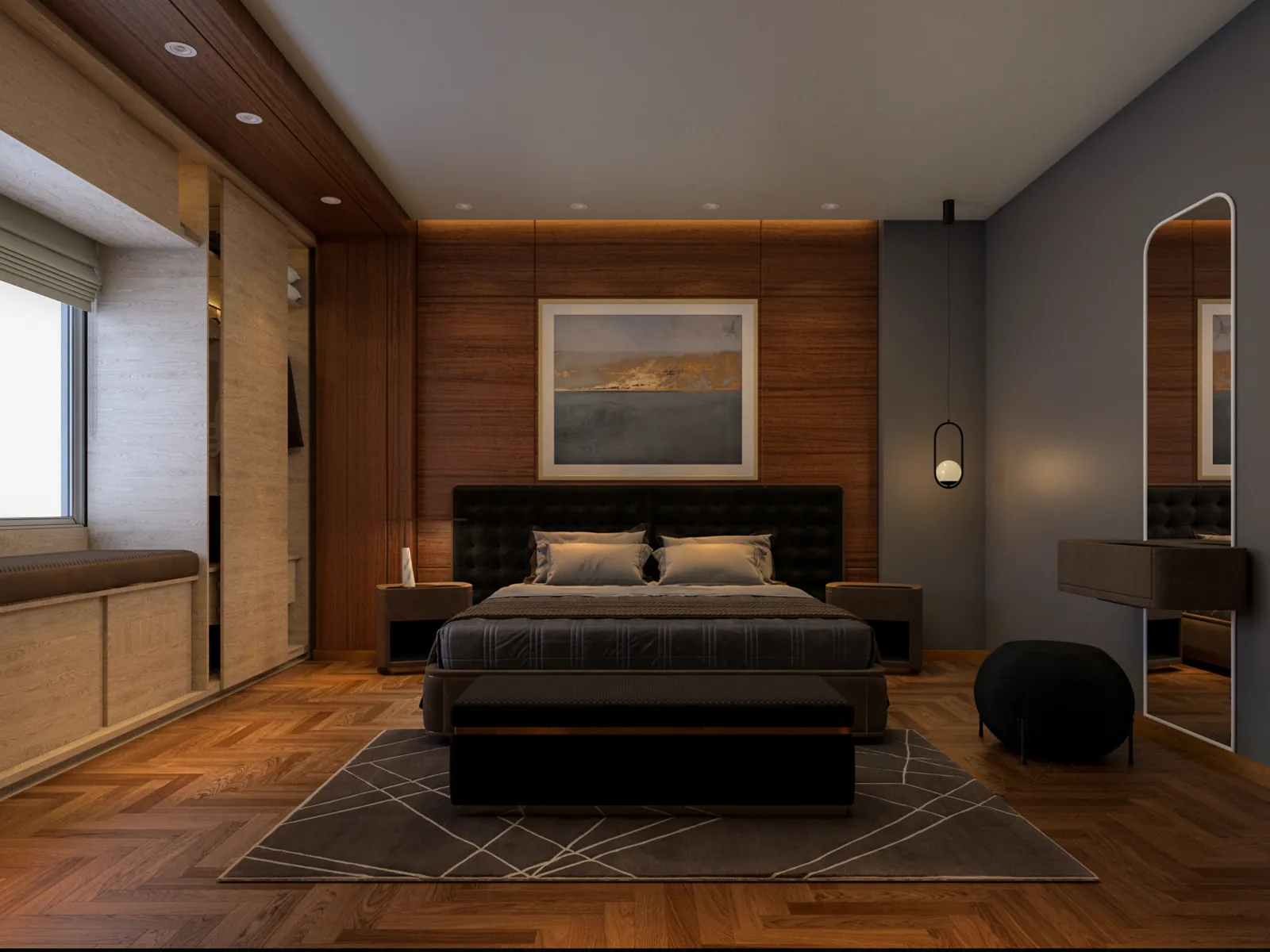 Master bedroom · apartment