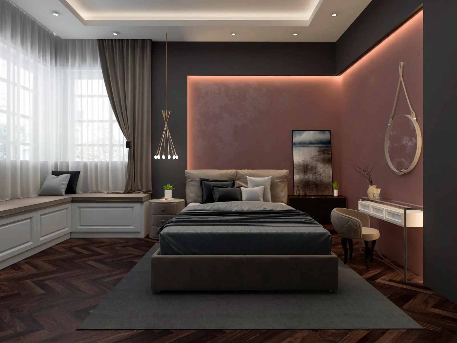 Master bedroom · suite