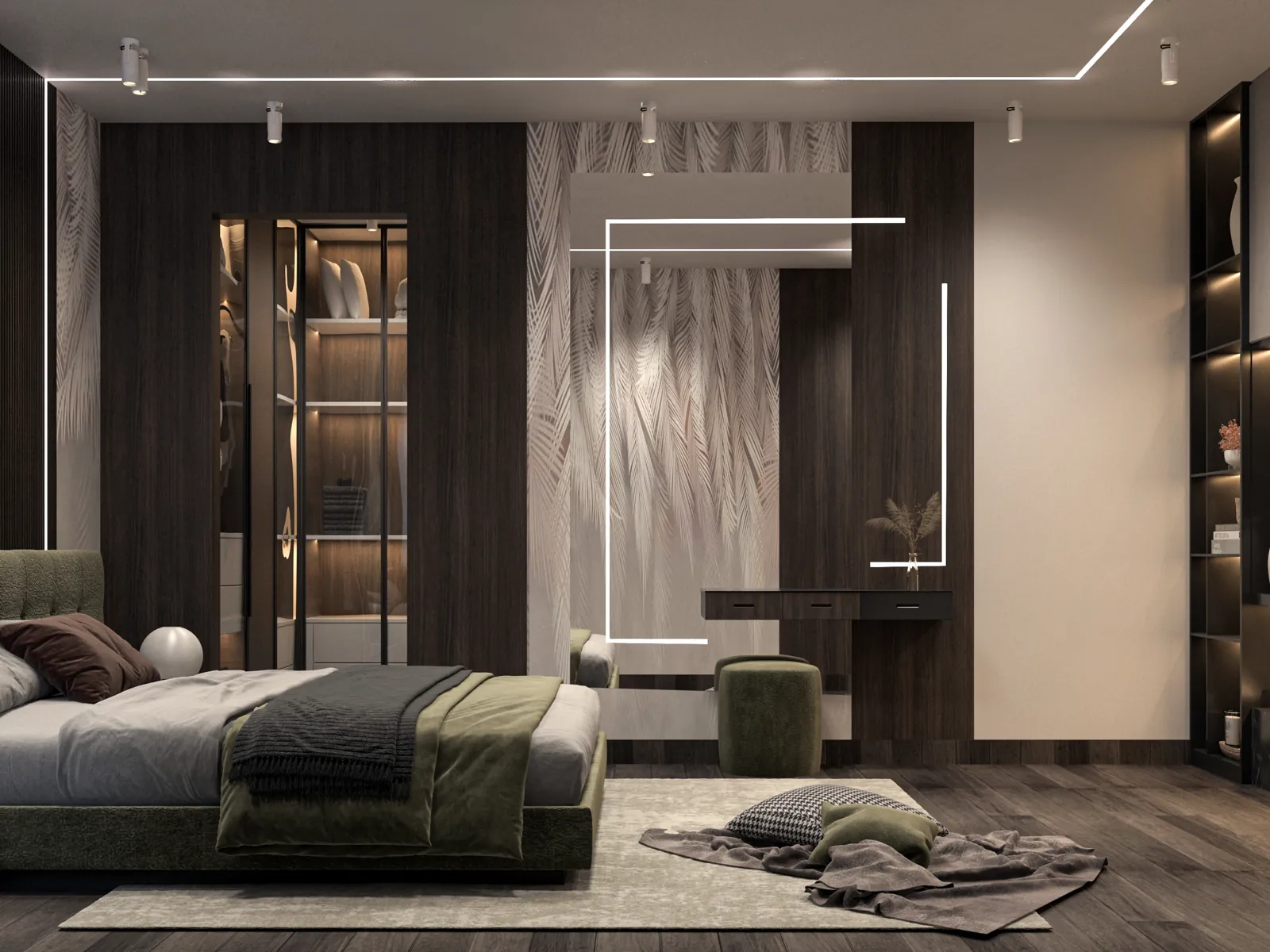 Master bedroom · dressing