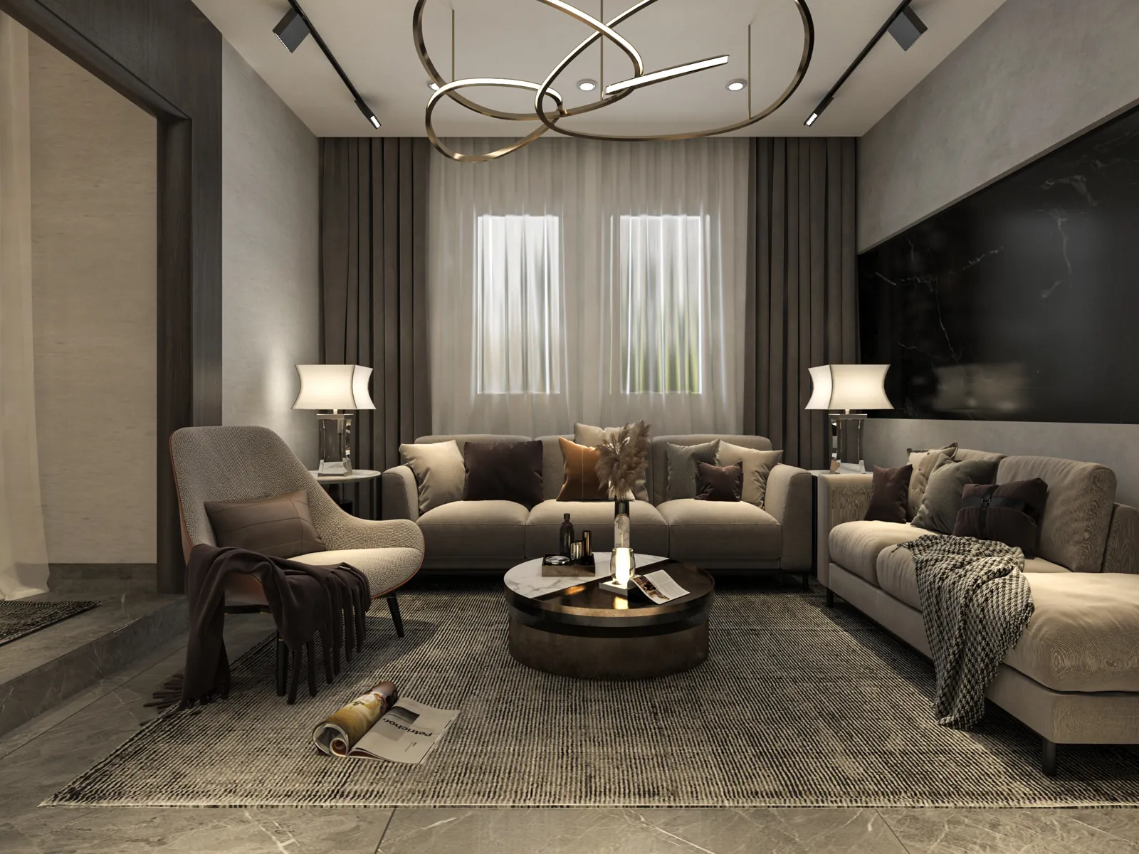 Reception lounge