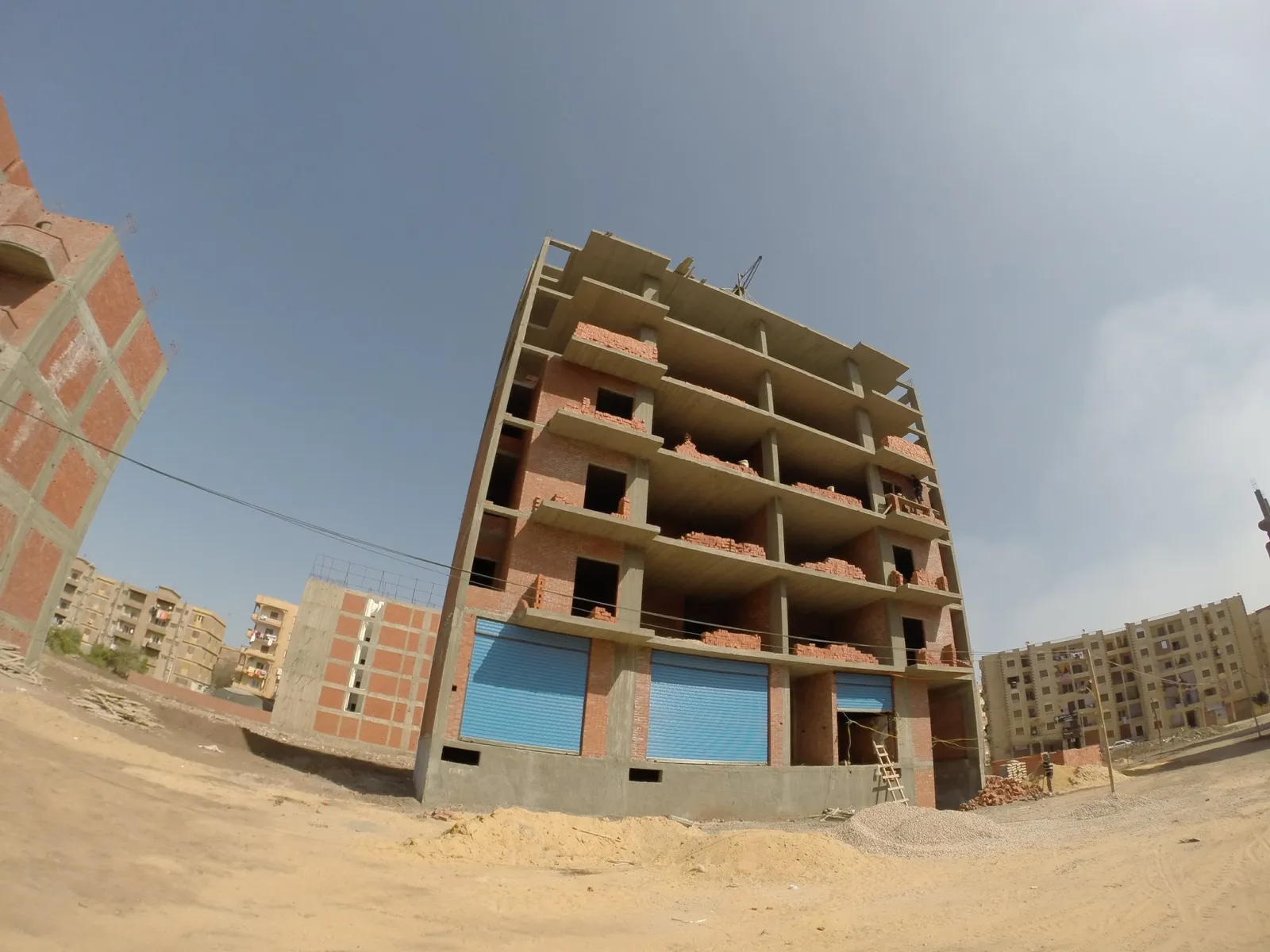Private residential and finishing · Structure · Shebin El Kom