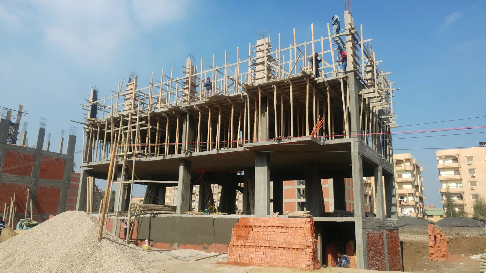 Private residential and finishing · Residential building · Shebin El Kom